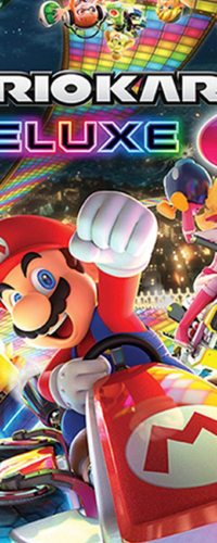 MK Affiche officiel du jeu vidéo Mario Kart 8 Deluxe