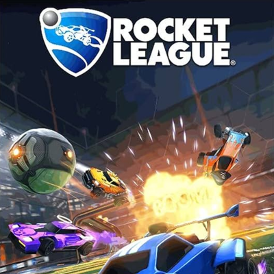 RL Affiche officiel du jeu vidéo Rocket League